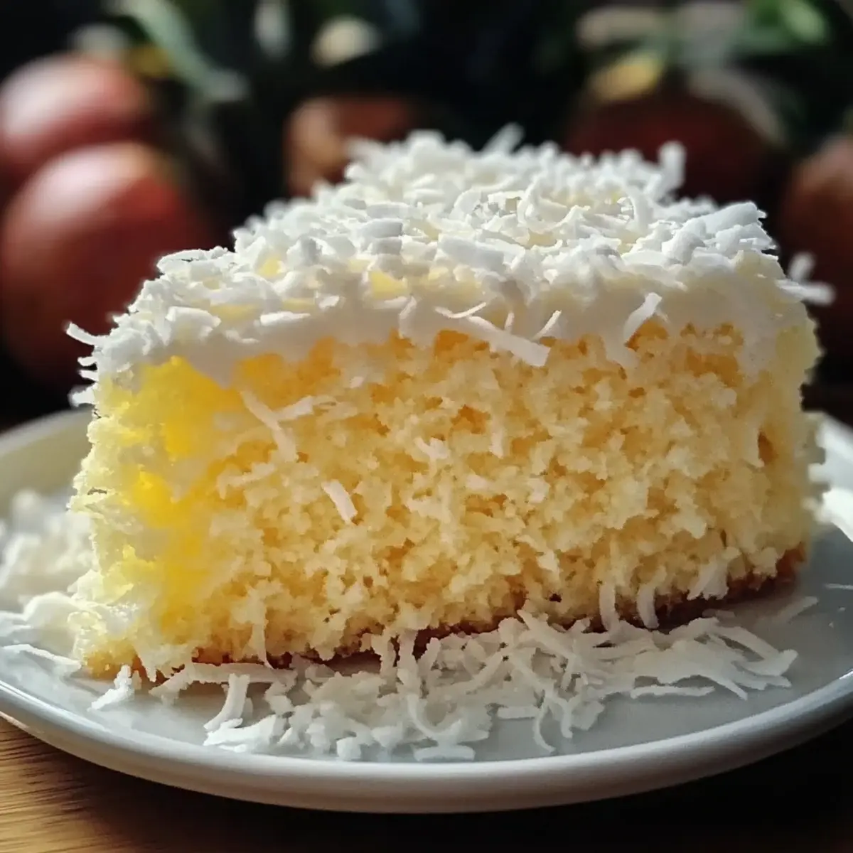 Pineapple Coconut Cake
